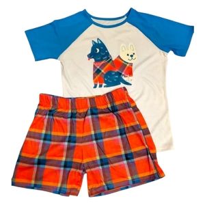 Cat & Jack Girl's Plaid Pajama Set - NWT